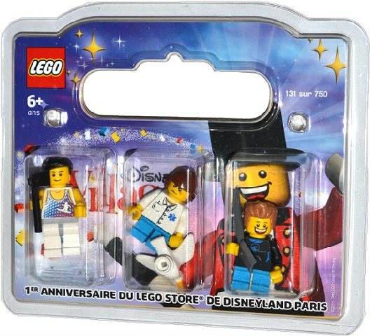 LEGO Store 1st Anniversary Exclusive Set, Disneyland Paris, France blister pack