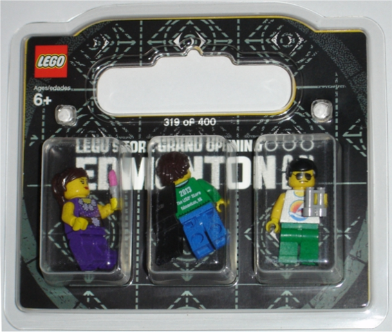 LEGO Store Grand Opening Exclusive Set, Southgate Mall, Edmonton,  AB, Canada blister pack