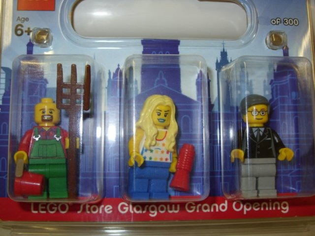 LEGO Store Grand Opening Exclusive Set, Glasgow UK blister pack