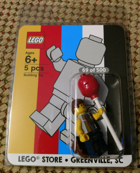 LEGO Store Grand Opening Exclusive Set, Greenville, SC blister pack