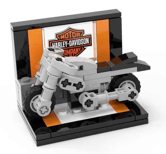 LEGO Brand Store Exclusive Build - Harley-Davidson Mini Motorcycle