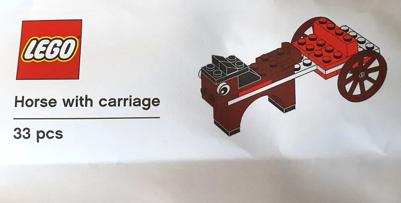 LEGO Brand Store Exclusive Build - Horse with carriage