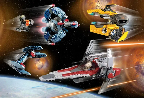 V-wing Space Battle Collection