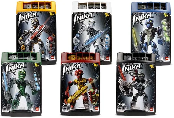 Toa Inika Collection (8727, 8728, 8729, 8730, 8731, 8732)