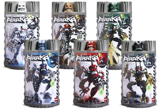 Piraka Collection (8900, 8901, 8902, 8903, 8904, 8905)