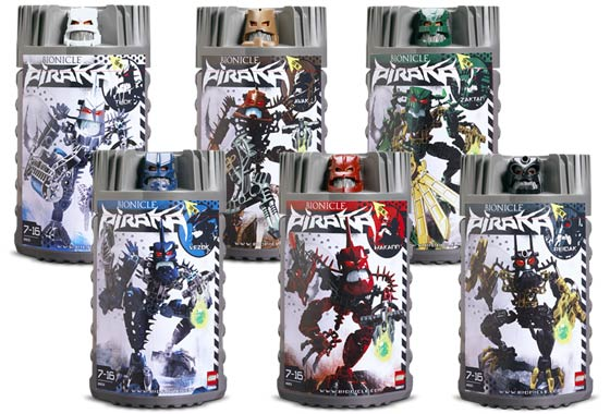 Piraka Collection (8900, 8901, 8902, 8903, 8904, 8905)