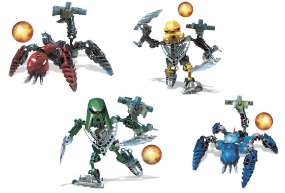 Matoran of Mahri Nui Collection