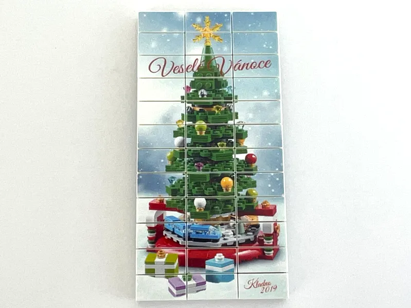 Kladno Christmas Puzzle Promotional 2020 - Veselé Vánoce
