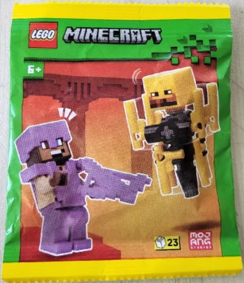 Hero with Blaze paper bag