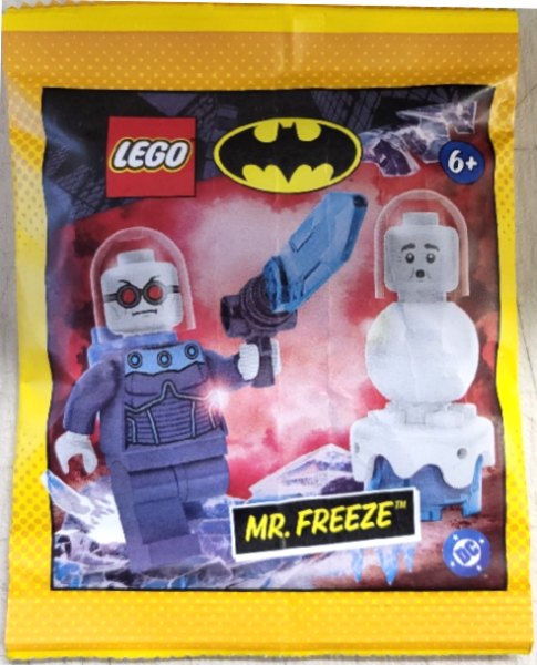 Mr. Freeze with Snowman paper bag