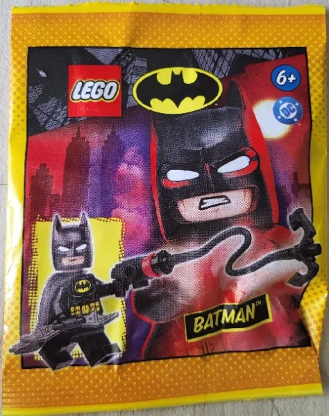 Batman with Grappling Hook and Batarang paper bag