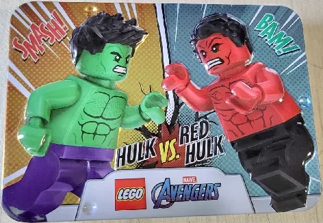 Hulk vs. Red Hulk metal box