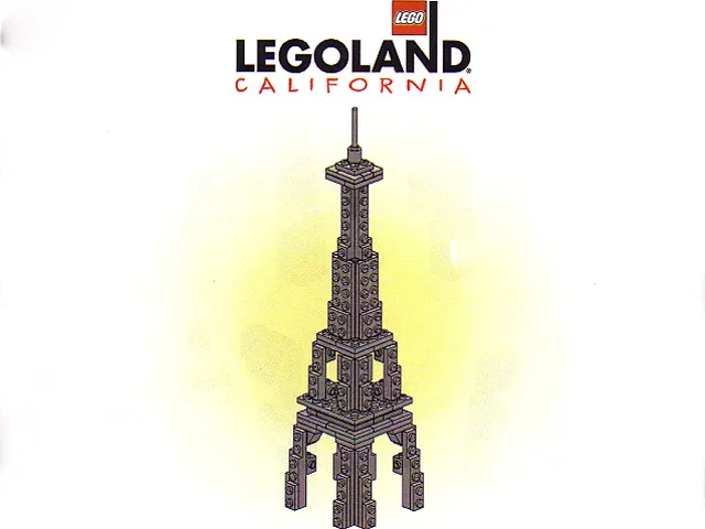 Las Vegas Skyline, Eiffel Tower (LEGOLAND California Ambassador Pass Exclusive)