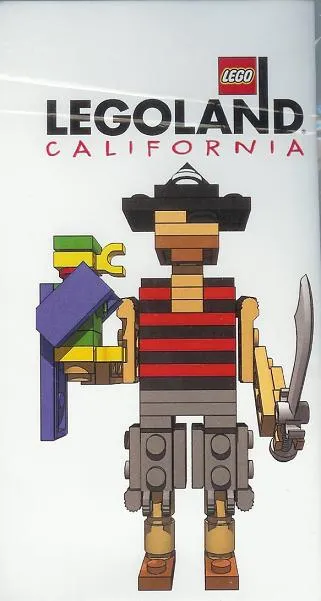 Legoland Pirate with Parrot (LEGOLAND California)