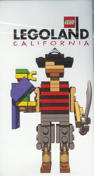 Legoland Pirate with Parrot (LEGOLAND California)