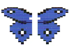 Butterfly - Blue Wings with White Spots (LEGOLAND California Ambassador Pass Exclusive)