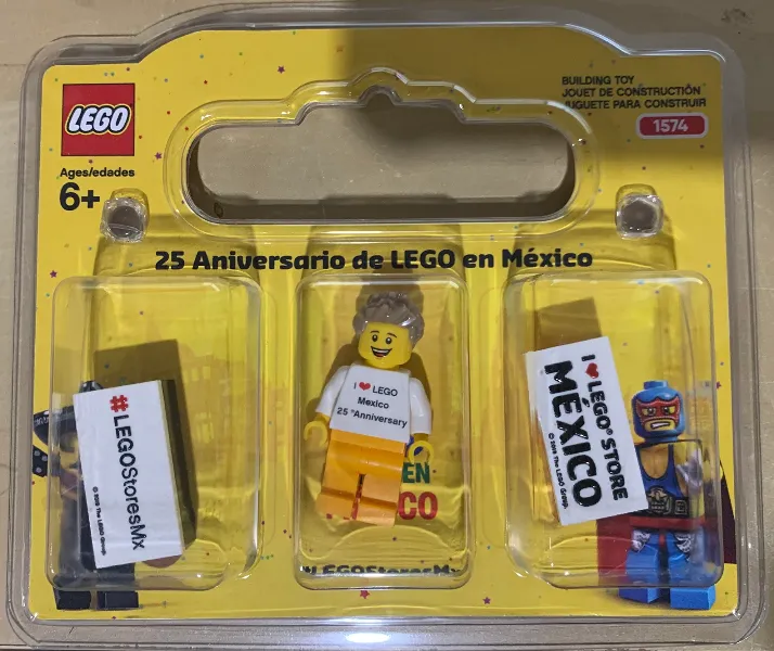 25 Aniversario de LEGO en Mexico Exclusive Set blister pack