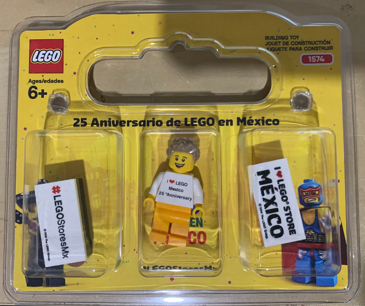 25 Aniversario de LEGO en Mexico Exclusive Set blister pack