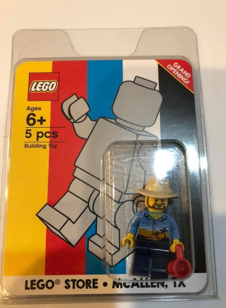 LEGO Store Grand Opening Exclusive Set, McAllen, TX blister pack