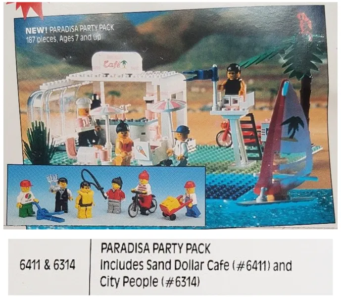 Paradisa Party Pack (6411, 6314)