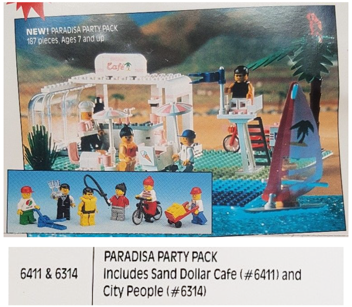 Paradisa Party Pack (6411, 6314)