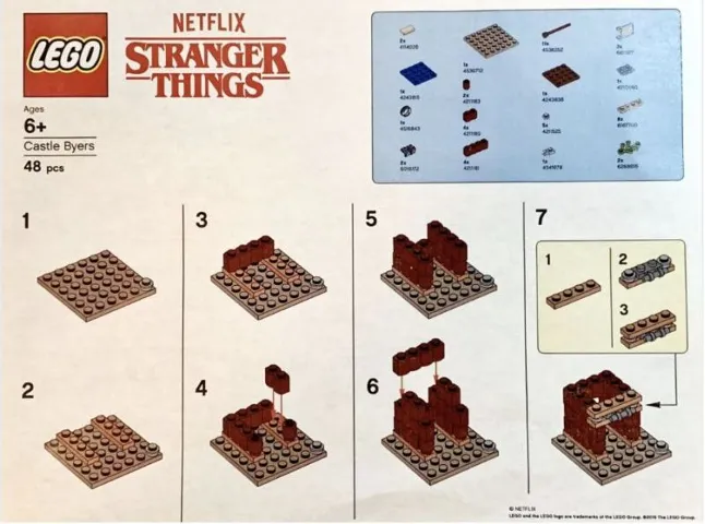 LEGO Brand Store Exclusive Build - Stranger Things Castle Byers