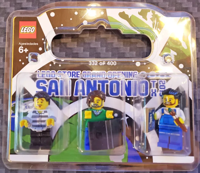 LEGO Store Grand Opening Exclusive Set, San Antonio, TX blister pack