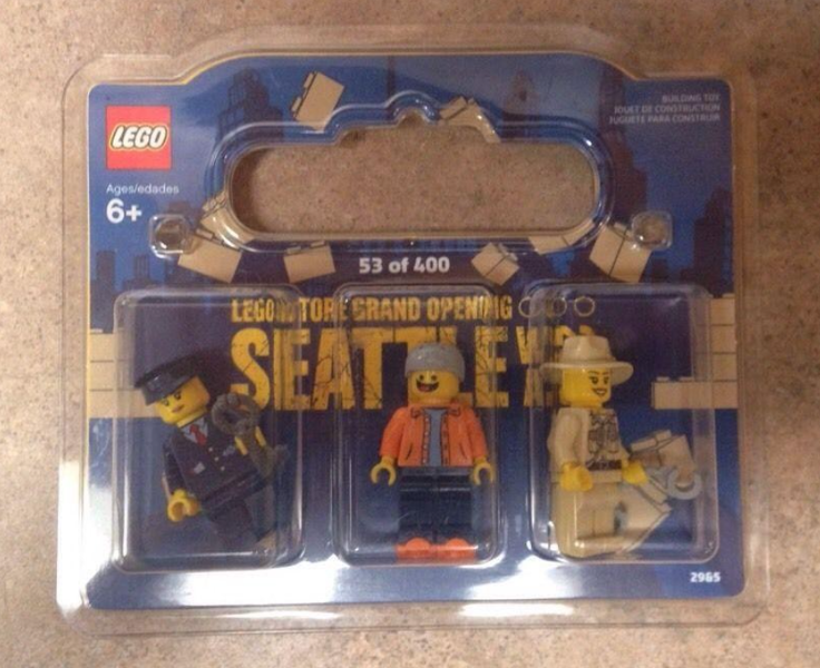 LEGO Store Grand Opening Exclusive Set, Seattle, Westfield Southcenter, WA Blister Pack