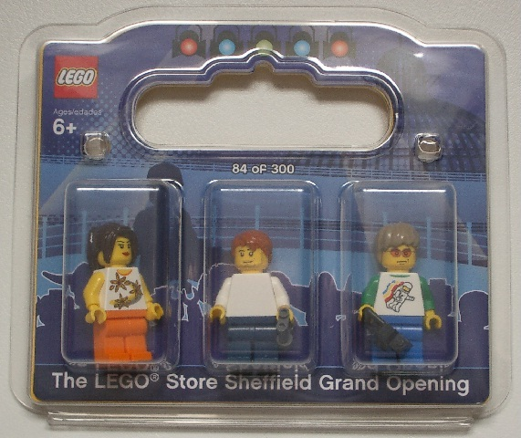 LEGO Store Grand Opening Exclusive Set, Sheffield, England blister pack