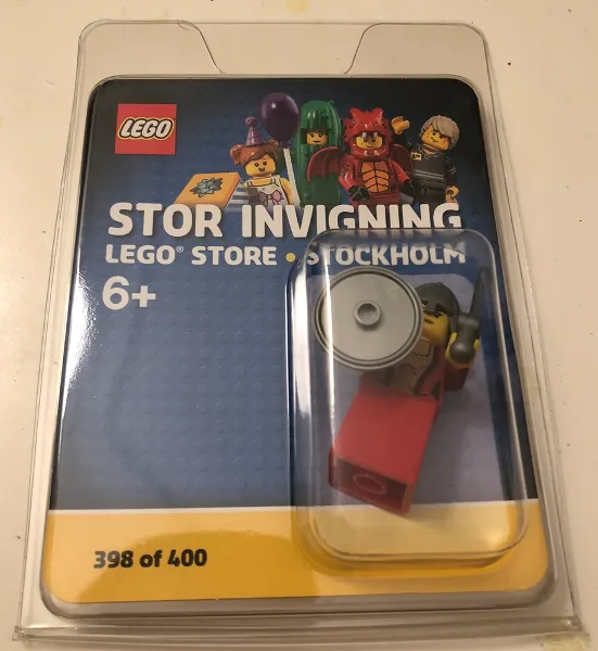 LEGO Store Grand Opening Exclusive Set, Stockholm, Sweden blister pack