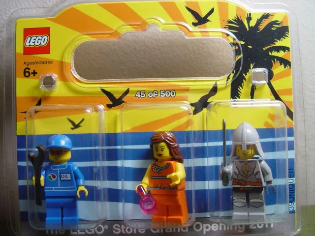 LEGO Store Grand Opening Exclusive Set, Sawgrass Mills, Sunrise, FL blister pack