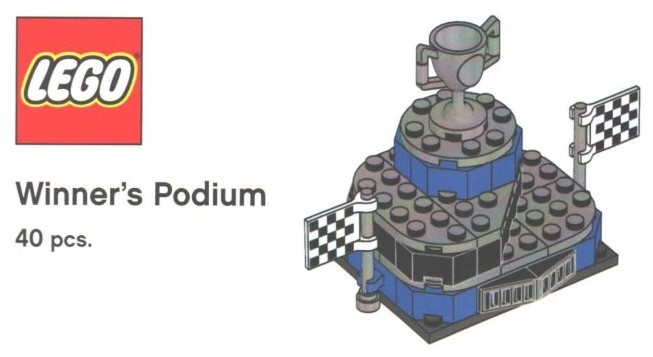 Toys "R" Us Exclusive Build - Winner's Podium