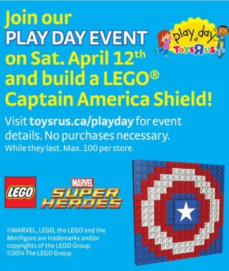 Toys "R" Us Exclusive Build - Captain America Shield