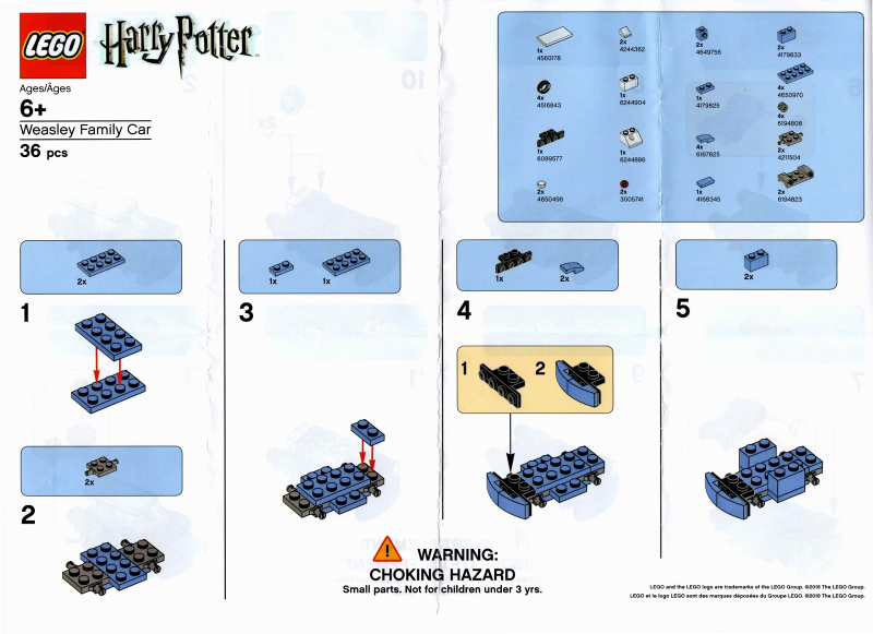 Toys "R" Us Exclusive Build - Weasley Family Car