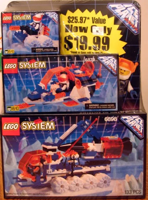 Ice Planet 2002 Bundle Pack (Copack of Sets 6814, 6879, and 6898)