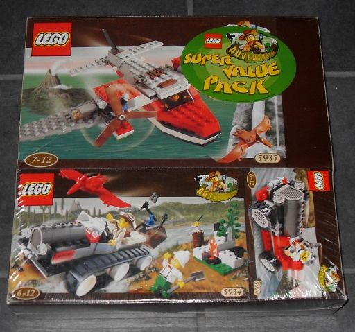 Adventurers Bundle Pack, Super Value Pack (Copack of Sets 5920, 5934, and 5935)