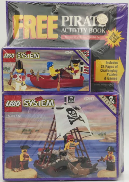Pirates Bundle Pack (Sets 6247 and 6261 with Activity Book)