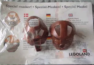 Special Masks! - 2 Bionicle Copper Kanohi (LEGOLAND Billund)
