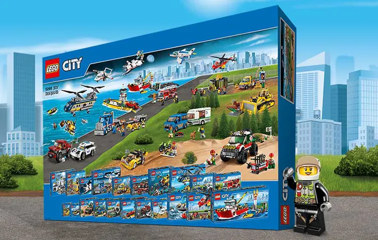 The Ultimate LEGO City Vehicles Box