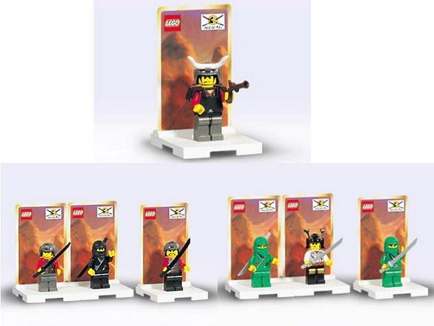 Ninja Minifigure Packs 3-Pack
