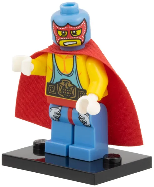 Super Wrestler, Series 1 (Complete Set with Stand and Accessories)