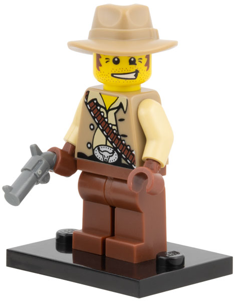 Cowboy, Series 1 (Complete Set with Stand and Accessories)