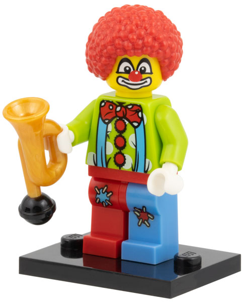 Circus Clown, Series 1 (Complete Set with Stand and Accessories)