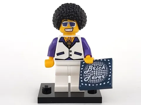 Disco Dude, Series 2 (Complete Set with Stand and Accessories)