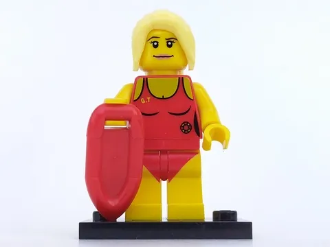 Lifeguard, Series 2 (Complete Set with Stand and Accessories)