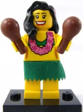 Hula Dancer, Series 3 (Complete Set with Stand and Accessories)
