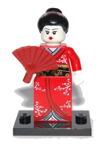 Kimono Girl, Series 4 (Complete Set with Stand and Accessories)