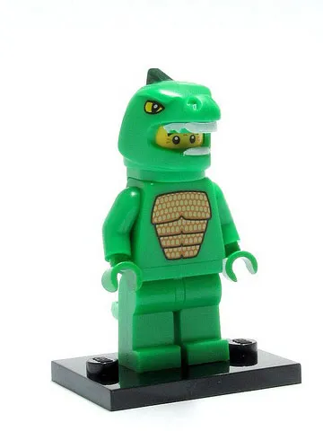 Lizard Man, Series 5 (Complete Set with Stand and Accessories)