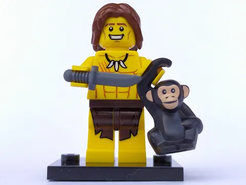 Jungle Boy, Series 7 (Complete Set with Stand and Accessories)