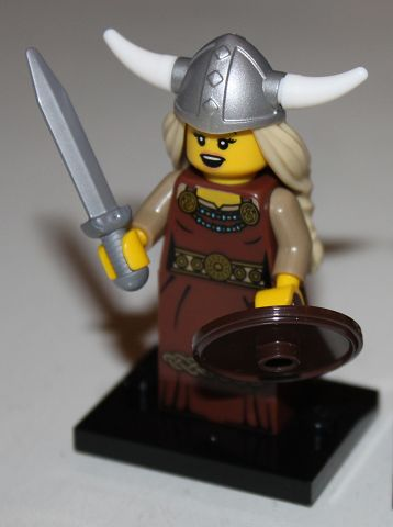 Viking Woman, Series 7 (Complete Set with Stand and Accessories)